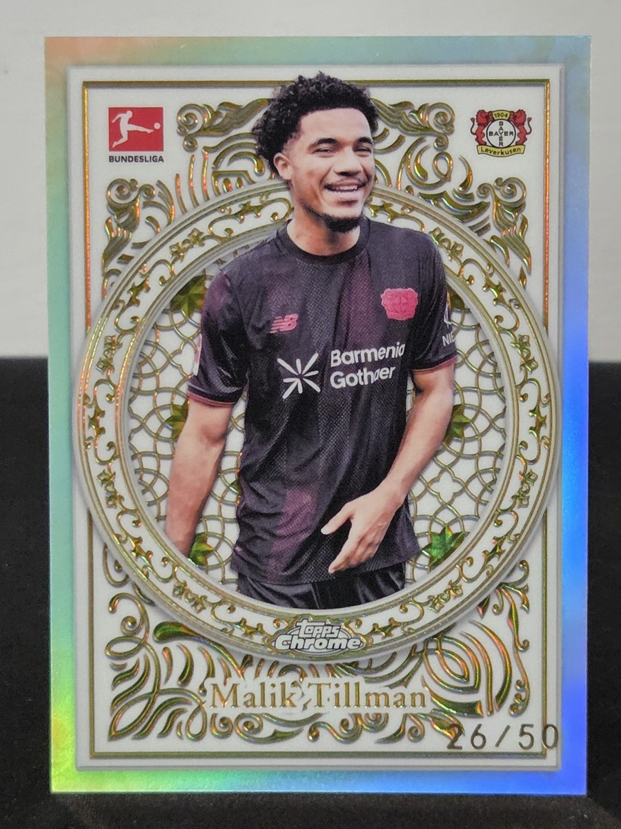 Malik Tillman - Chrome Bundesliga Ornaments #OR-16