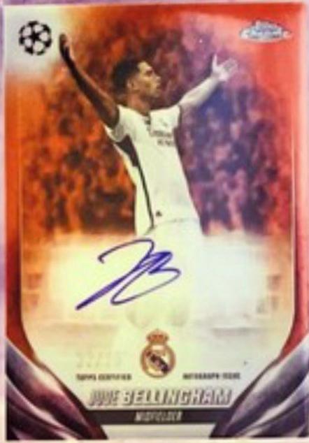 Jude Bellingham - Chrome UEFA Autograph #CA-JB