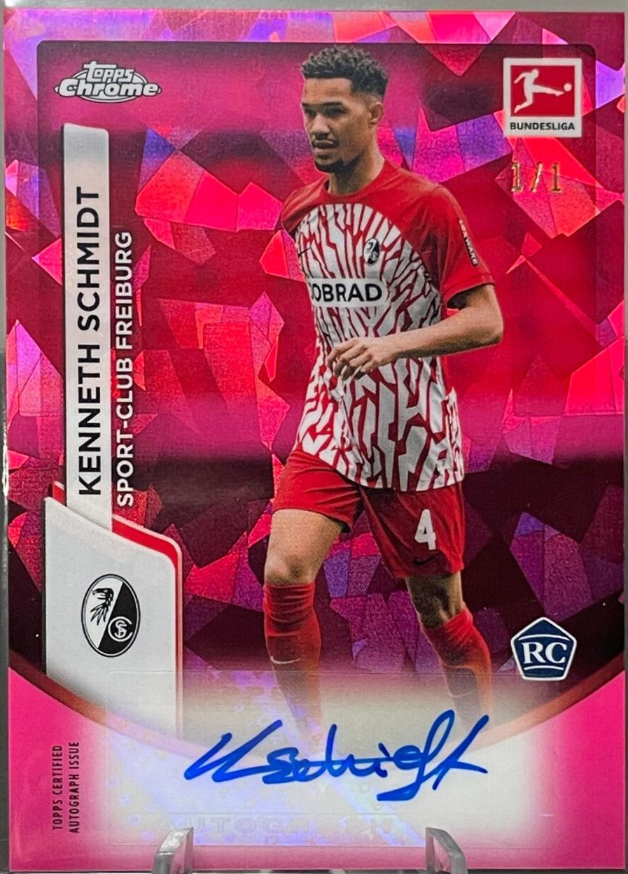 Kenneth Schmidt - Chrome Bundesliga Autograph #BCA-KSC