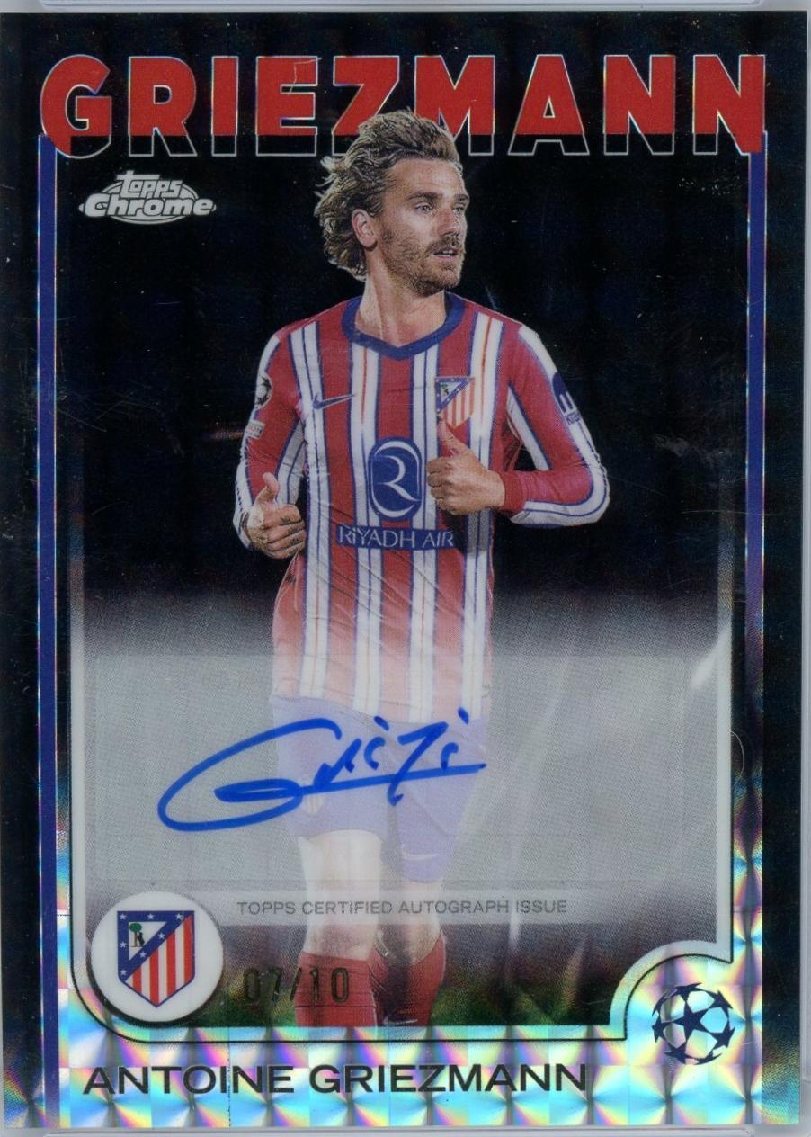 Antoine Griezmann - Chrome UEFA Autograph #CA-AG