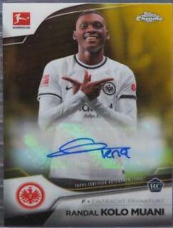 Randal Kolo Muani - Chrome Bundesliga Autographs #BCA-RKM