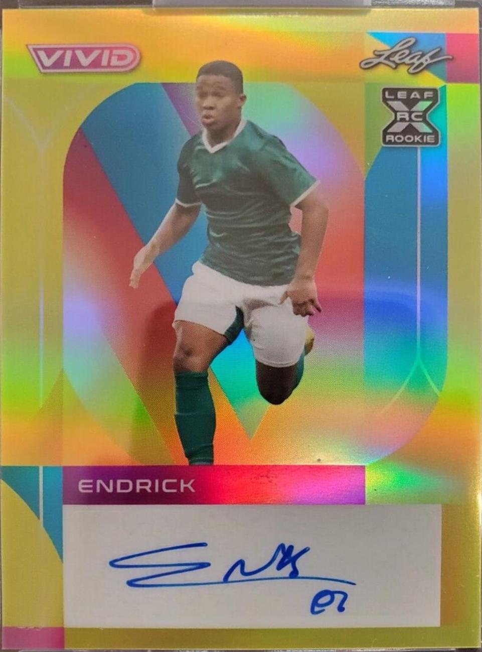 Endrick - Vivid Autographs #BA-E1
