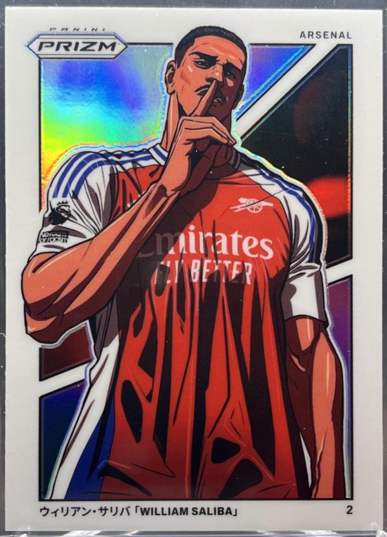William Saliba - Prizm Premier League Manga #23
