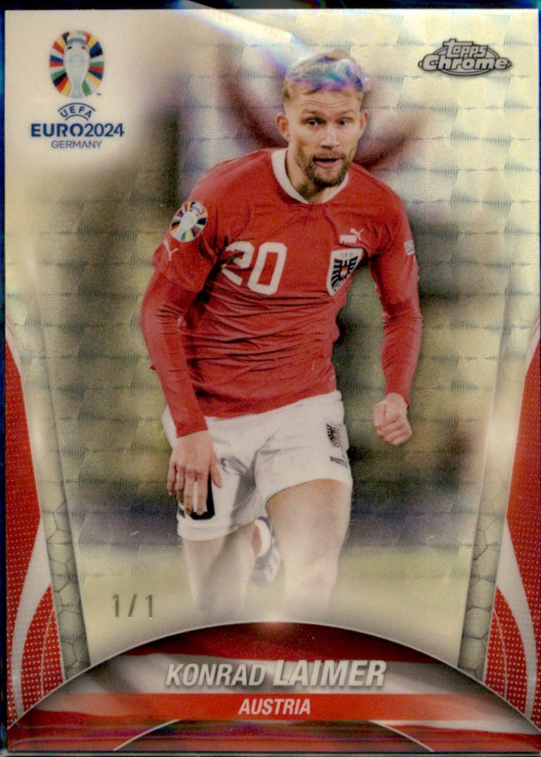 Konrad Laimer - Chrome UEFA Euro #70