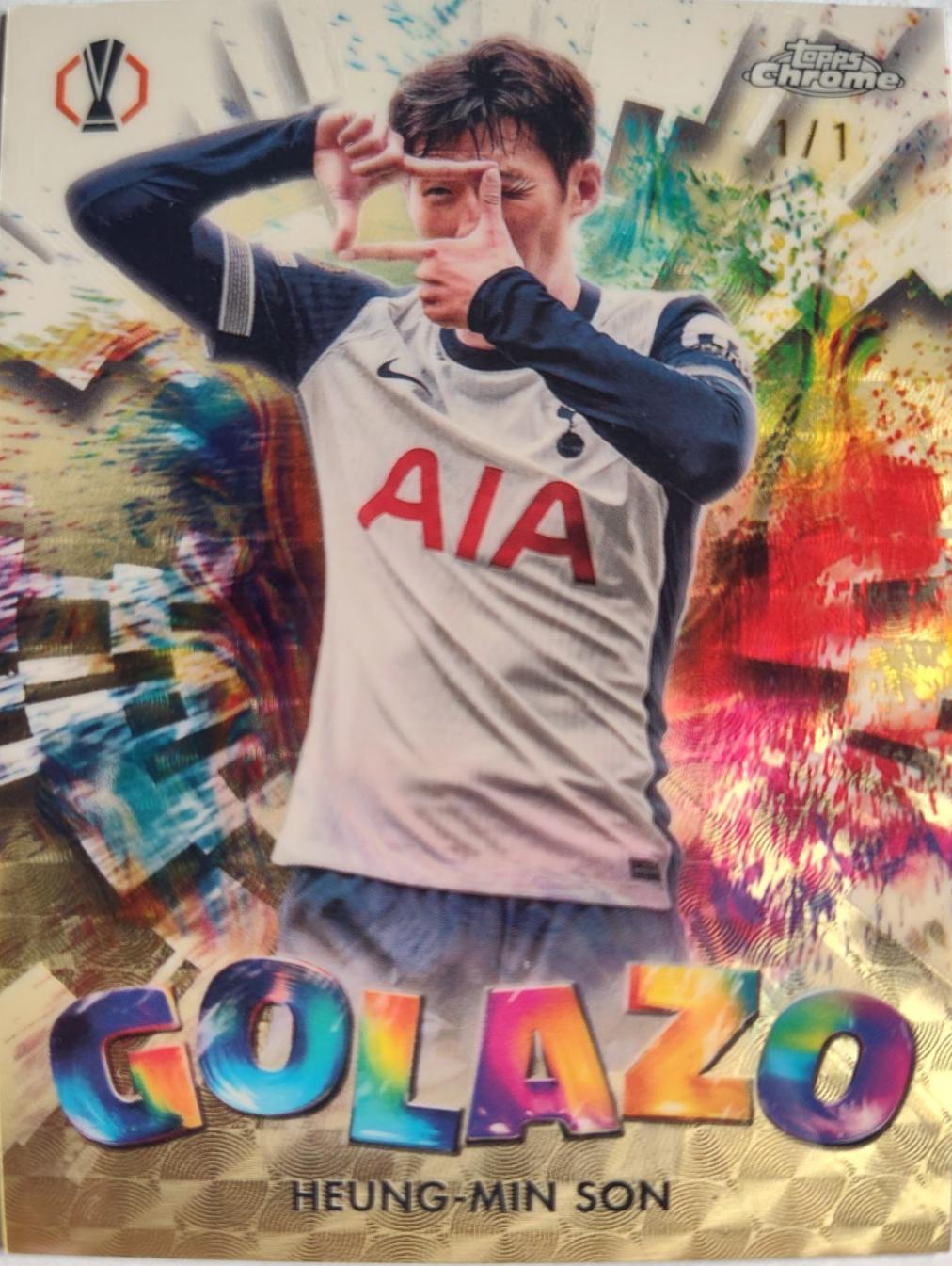 Heung-min Son - Chrome UEFA Golazo #GZ-1