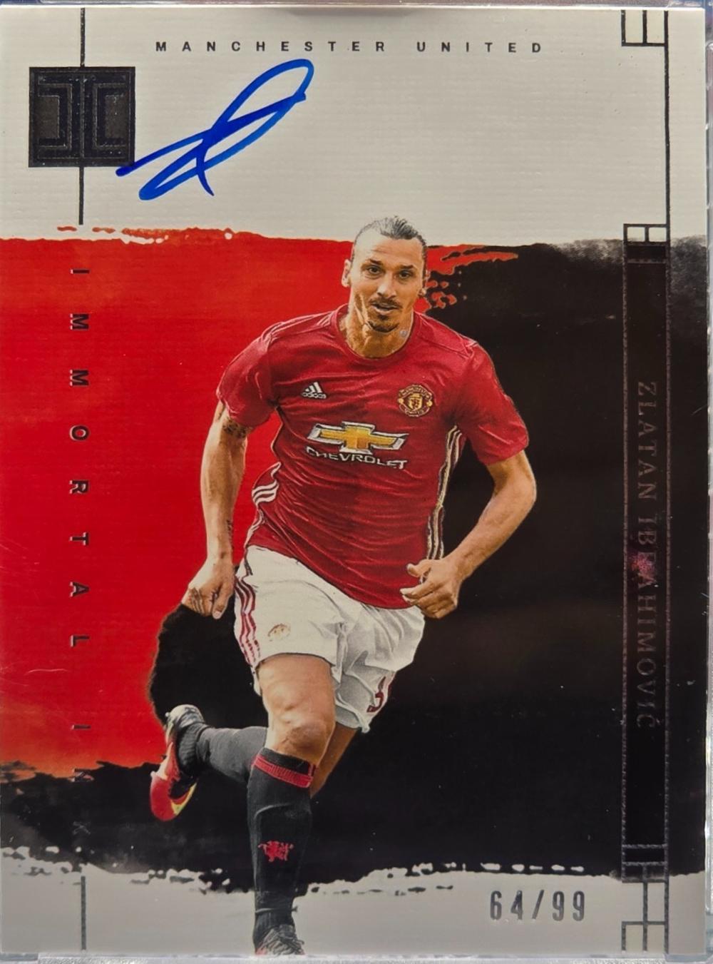 Zlatan Ibrahimovic - Impeccable Premier League Immortal Ink #INK-ZI