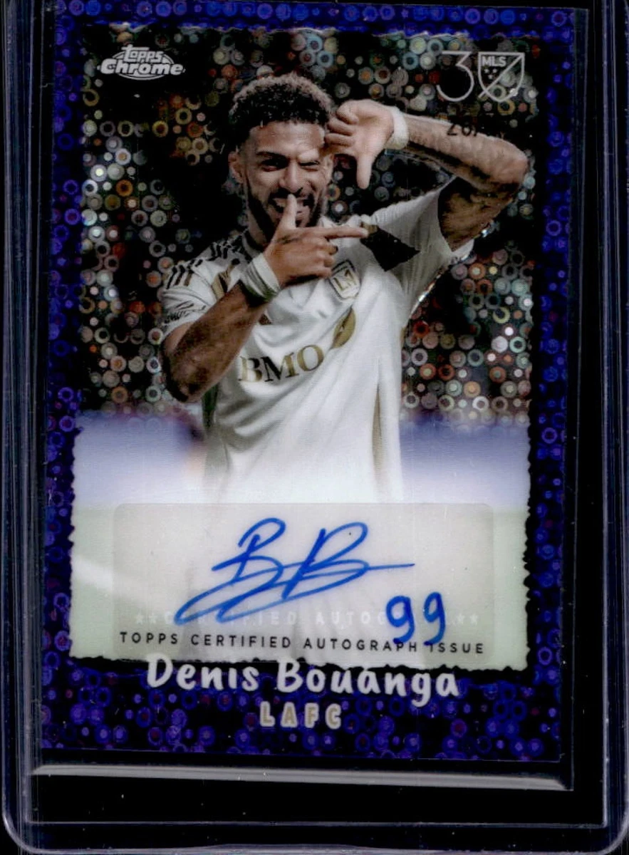 Denis Bouanga - Chrome MLS 1995 Autograph #NFA-DB