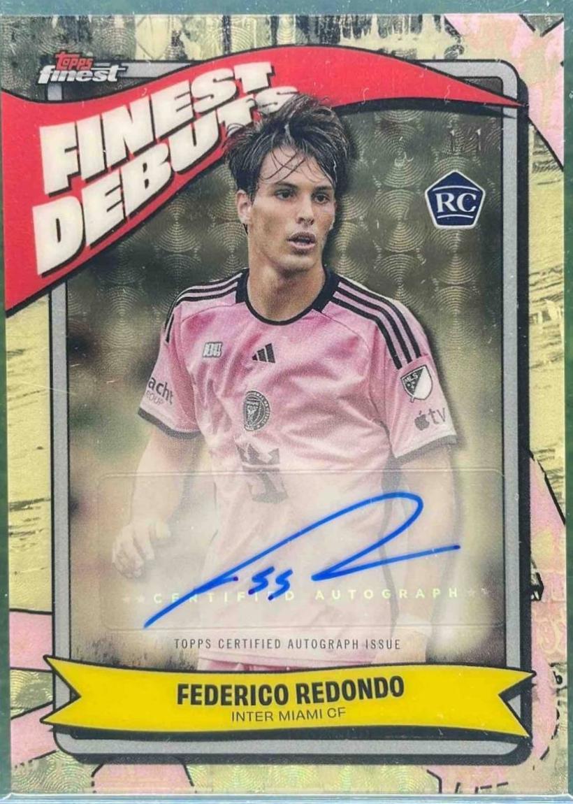 Federico Redondo - Finest MLS Debut Autograph #FDA-FR