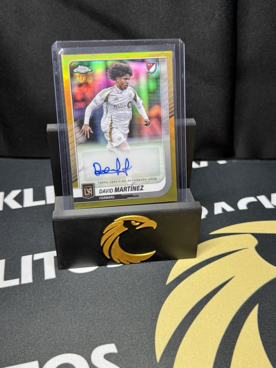 David Martinez - Chrome MLS Autograph #CA-DM