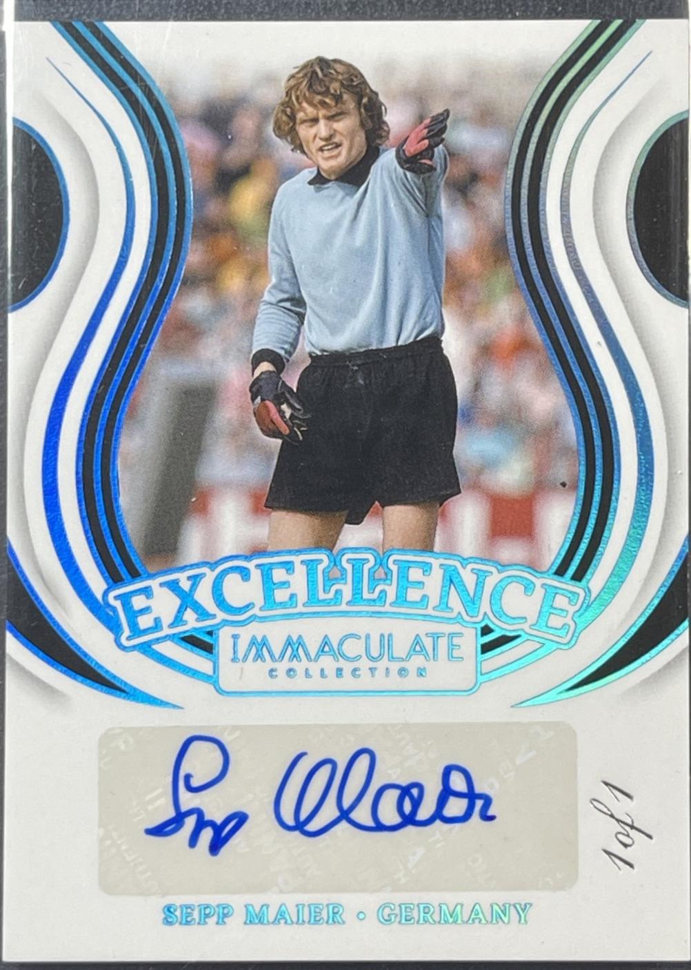 Sepp Maier - Immaculate Excellence Autograph #39