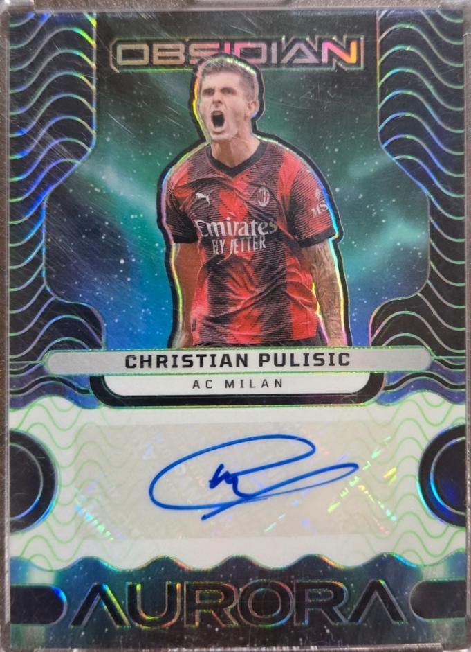 Christian Pulisic - Obsidian Aurora Autograph #AA-CP