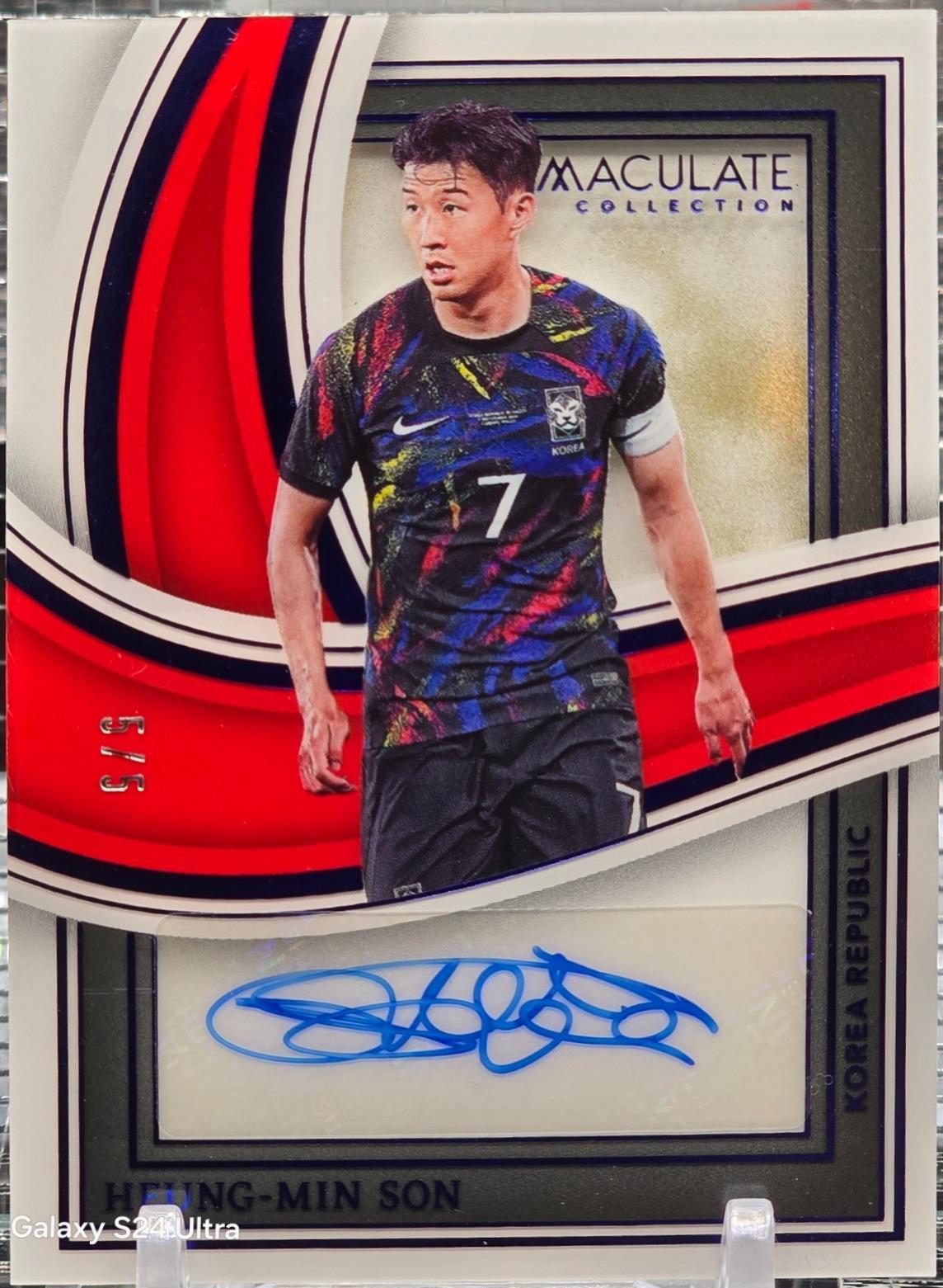 Heung-Min Son - Immaculate Shadowbox Signature #SS-HMS