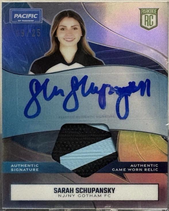 Sarah Schupansky - Parkside NWSL Pacific Signature #PS-SS