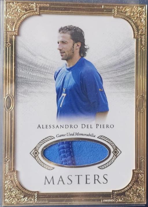Alessandro Del Piero - Unique Masters Memorabilia 23KT #MTG11