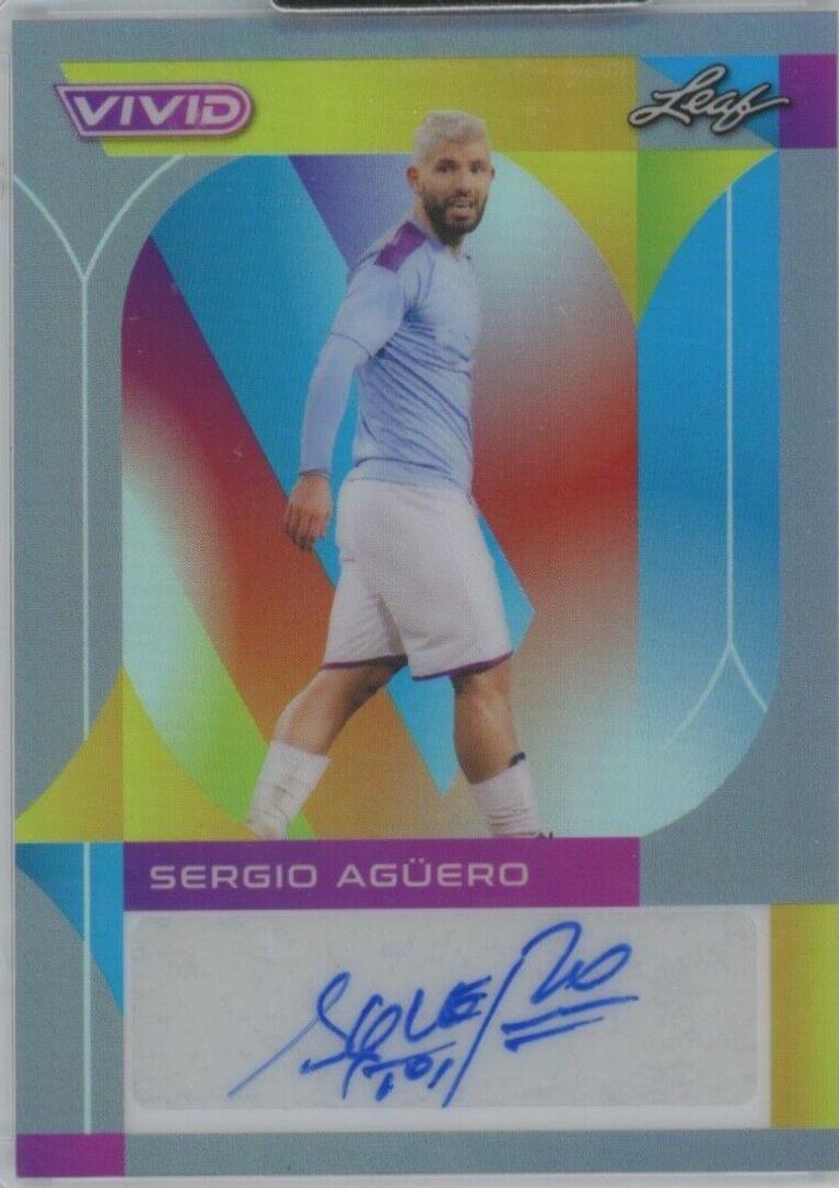 Sergio Aguero - Vivid Autographs #BA-SA1