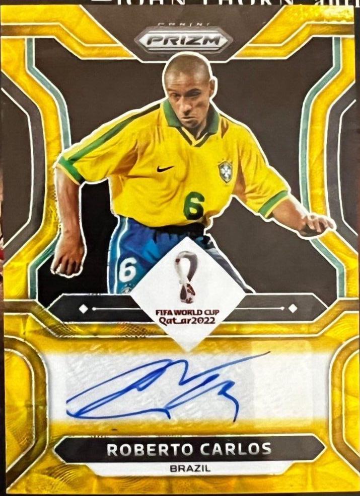 Roberto Carlos - Prizm World Cup Signatures #S-RC