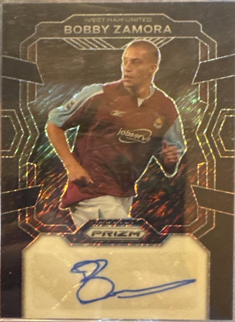 Bobby Zamora - Prizm Premier League Signatures #S-BZ