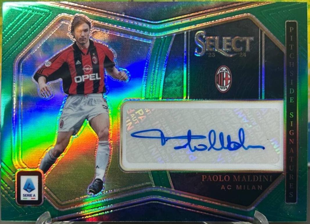 Paolo Maldini - Select Serie A Pitchside Signature #PS-PM