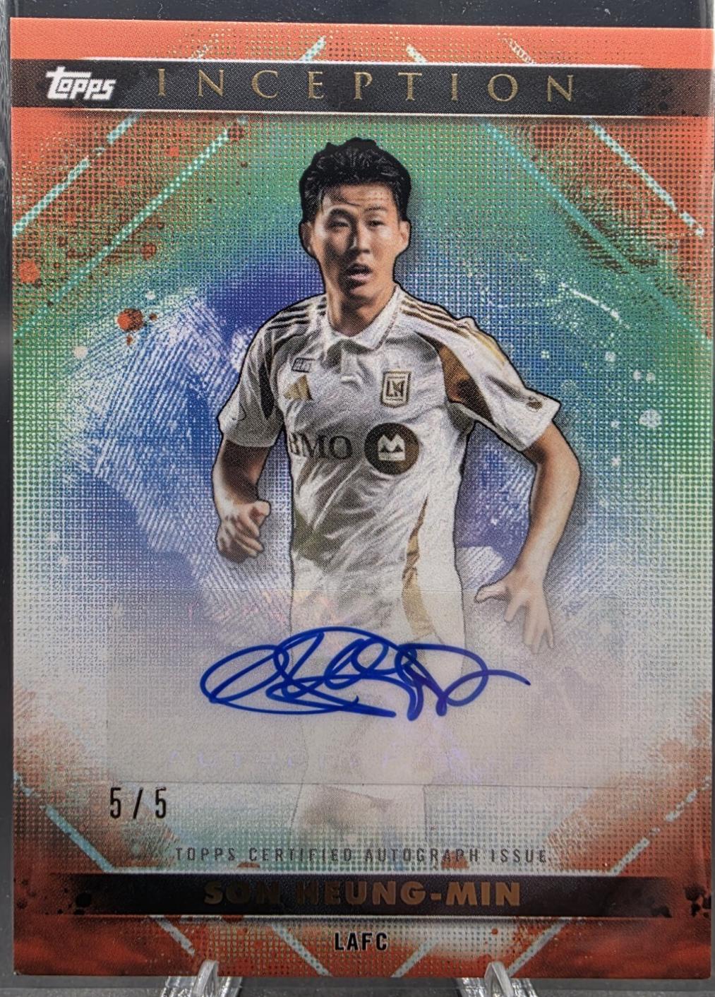 Son Heung-Min - Inception MLS Autograph #20A