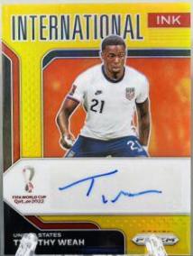 Timothy Weah - Prizm World Cup #207