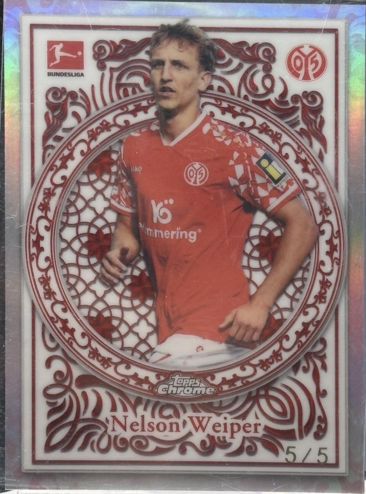 Nelson Weiper - Chrome Bundesliga Ornaments #OR-19