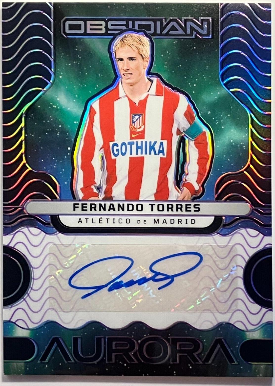 Fernando Torres - Obsidian Aurora Autograph #AA-FT