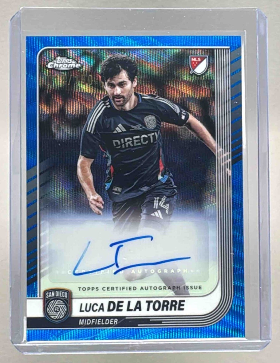 Luca de la Torre - Chrome MLS Autograph #CA-LD