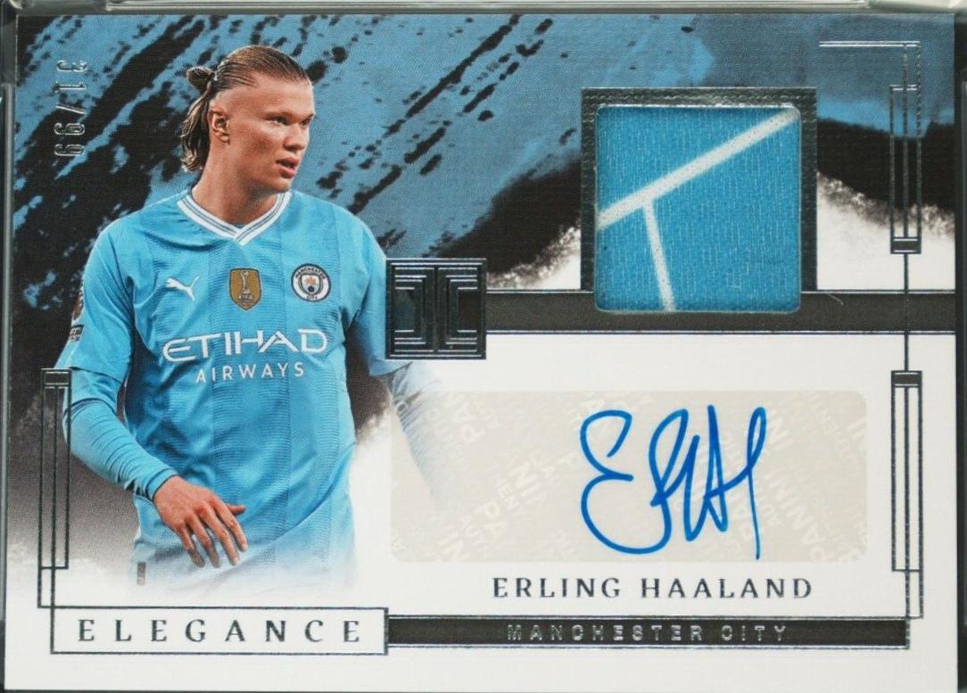 Erling Haaland - Impeccable Premier League Elegance Jersey Autograph #EJ-EH