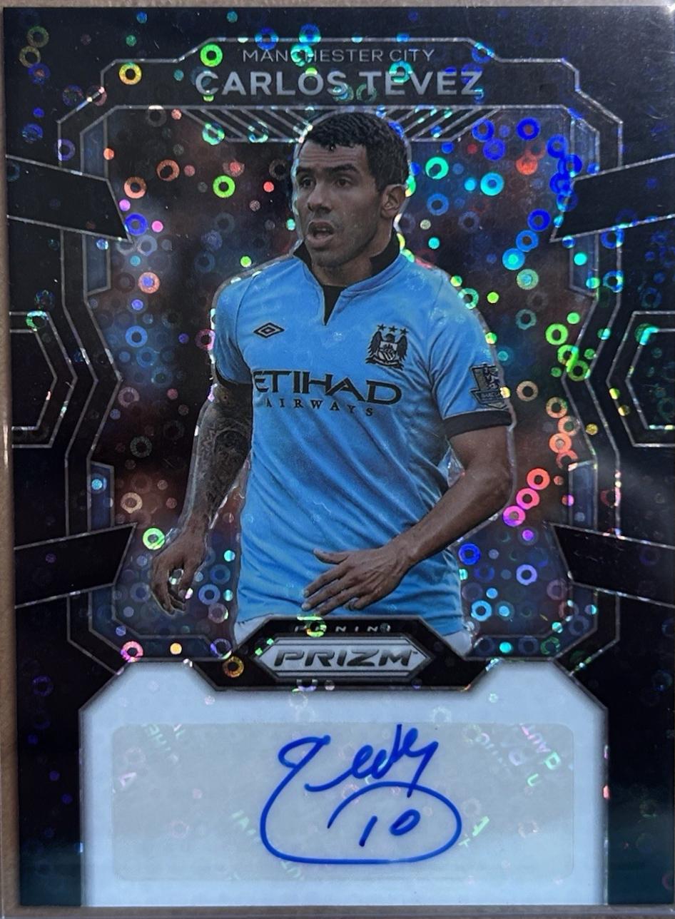 Carlos Tevez - Prizm Premier League Signatures #S-CT