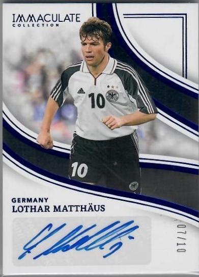 Lothar Matthaus - Immaculate Splendid Signature #SI-LM