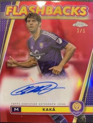 Kaka - Chrome MLS Flashbacks Autograph #FA-KA