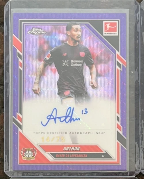 Arthur - Chrome Bundesliga Autograph #BA-AR