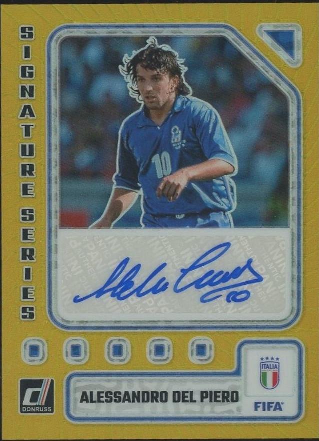 Alessandro Del Piero - Donruss Signature Series #SS-ADP