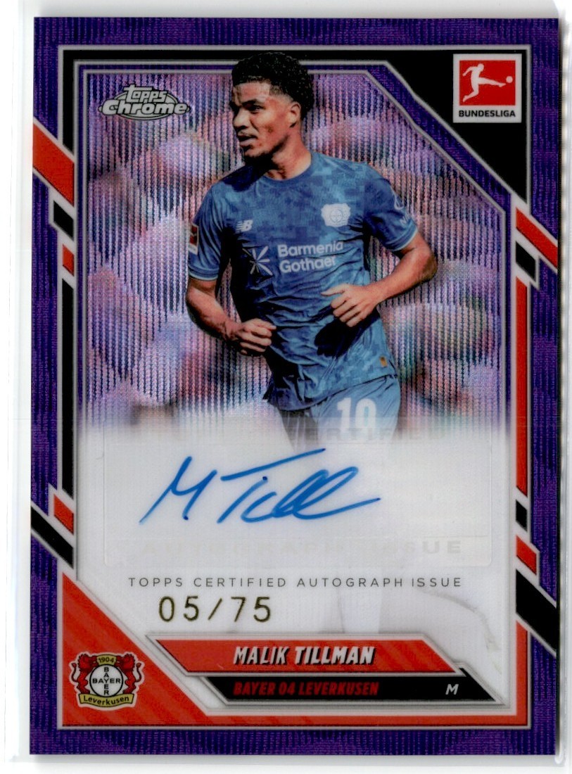 Malik Tillman - Chrome Bundesliga #65