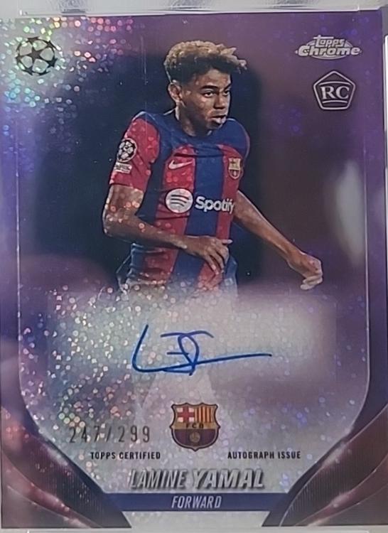 Violet Speckle Refractor parallel