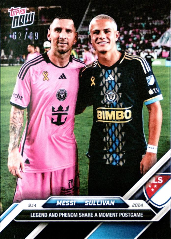Lionel Messi / Cavan Sullivan - Now MLS #129
