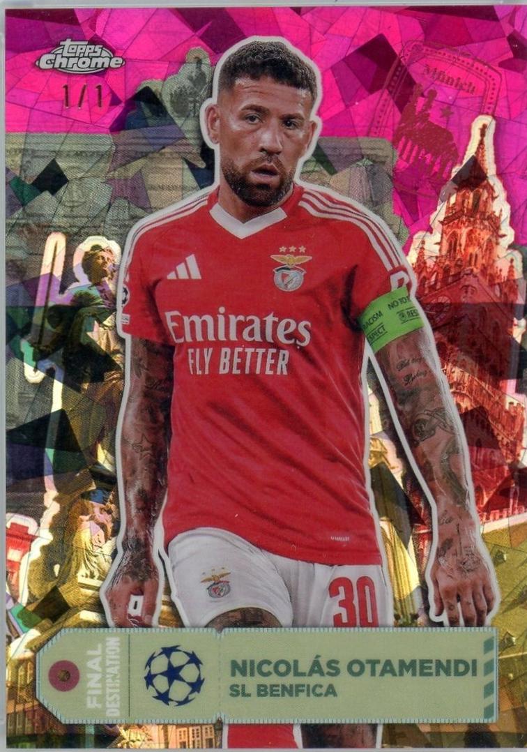 Nicolas Otamendi - Chrome UEFA Final Destination #FD-21