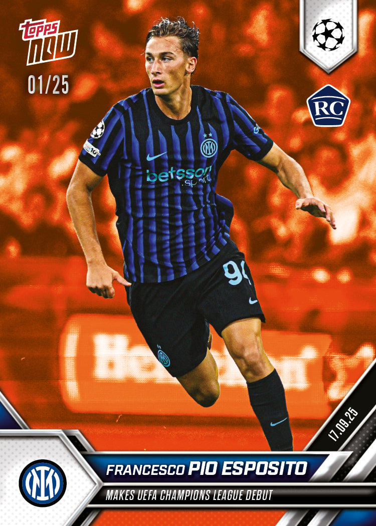 Francesco Pio Esposito - Now UEFA Champions League #13