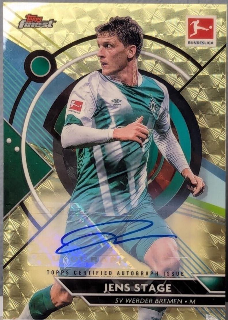 Jens Stage - Finest Bundesliga Autographs #BCA-JST