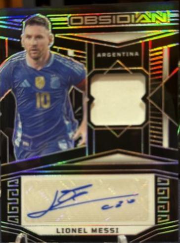 Lionel Messi - Obsidian Jersey Autograph #JA-LM