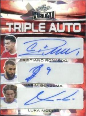 Cristiano Ronaldo - Metal Autographs #BA-CR1