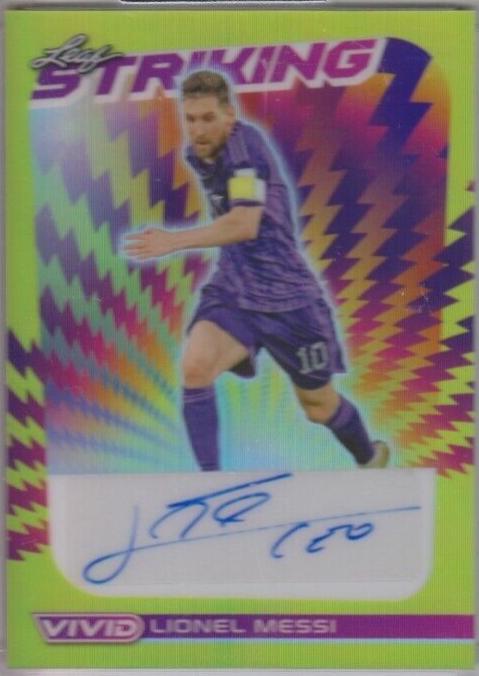 Lionel Messi - Vivid Striking Autographs #S-LM1