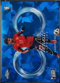 Lamine Yamal - Chrome Sapphire UEFA Euro Infinite #IS-1
