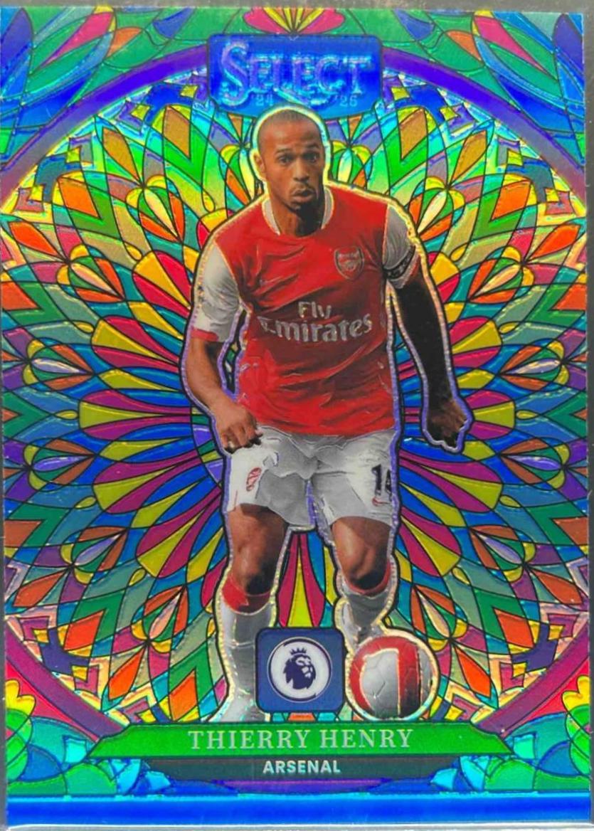 Thierry Henry - Select Premier League Stained Glass #27