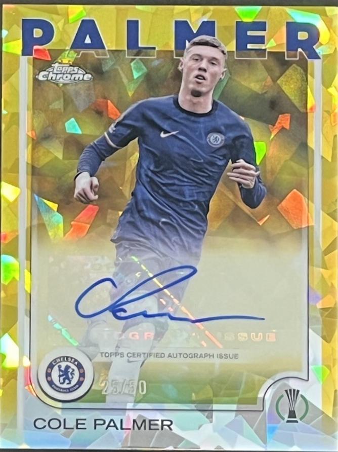 Cole Palmer - Chrome UEFA Autograph #CA-CP