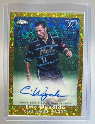 Eric Wynalda - Chrome MLS 1995 Autograph #NFA-EW