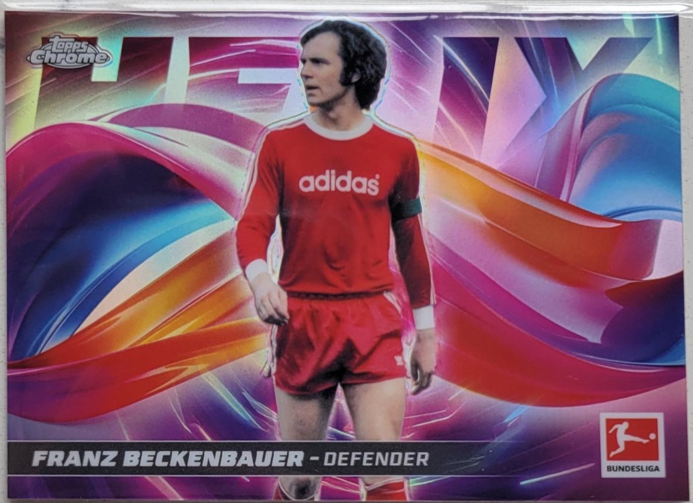 Franz Beckenbauer - Chrome Bundesliga Helix #H-5