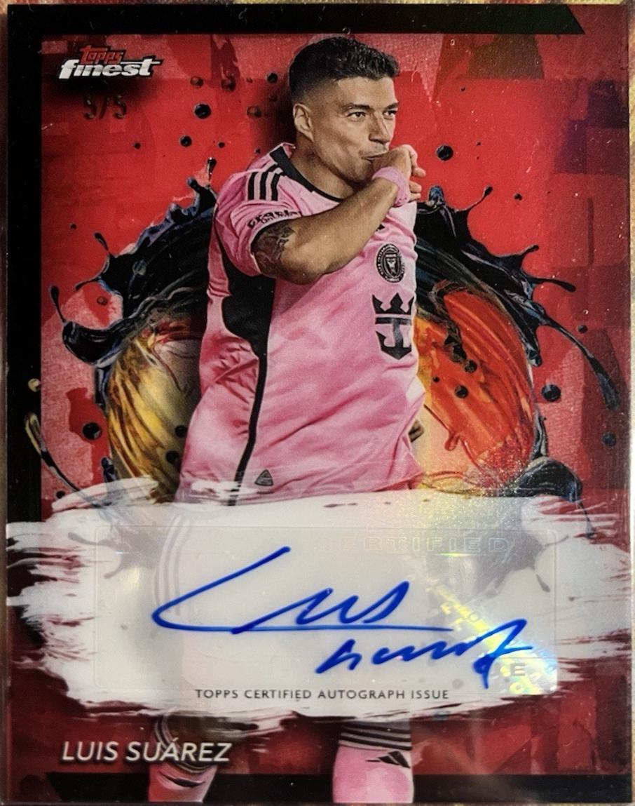Luis Suarez - Finest MLS Autograph #BA-SU