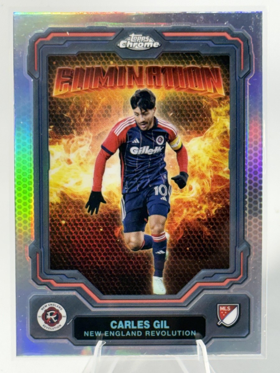 Carles Gil - Chrome MLS Autograph #CA-CG