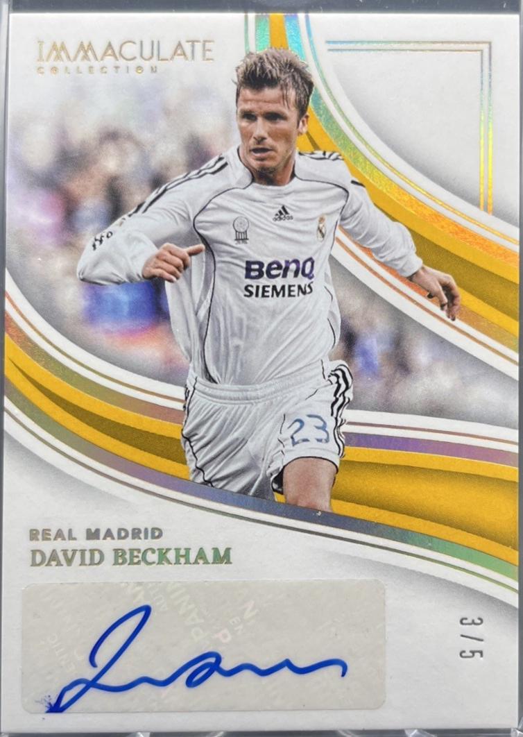 David Beckham - Immaculate Splendid Signature #SI-DB